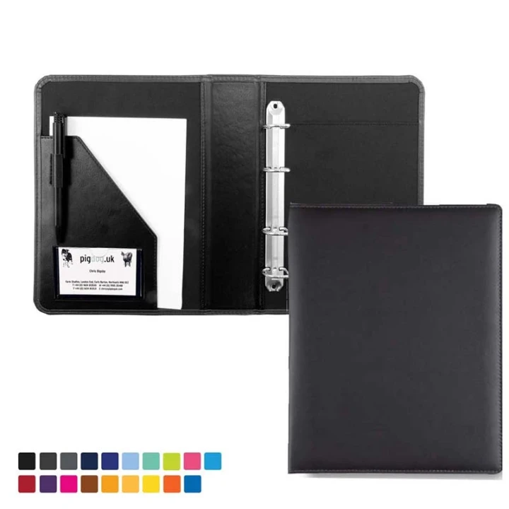A5 Ring Binder in Soft Touch Vegan Torino PU