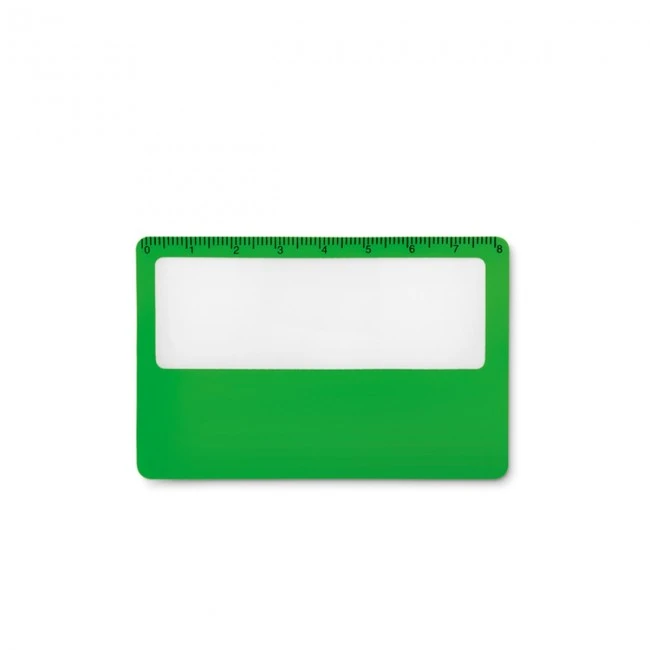 Credit card magnifier