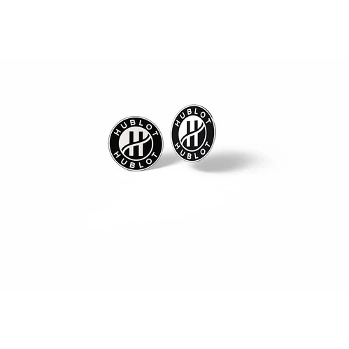 25mm Faux Enamel Golf Ball Marker in shiny nickel with digital print 
