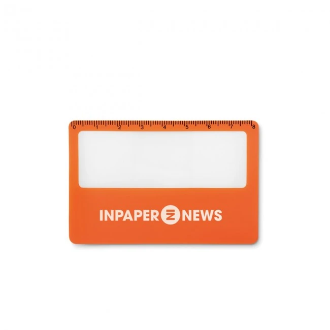 Credit card magnifier