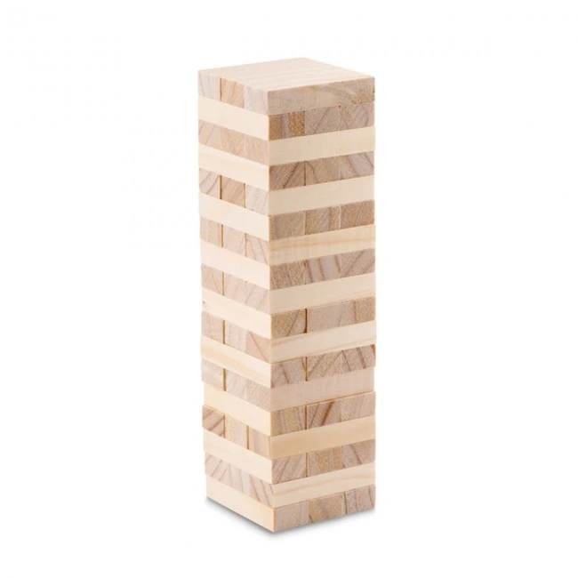 Tower Game In Cotton Pouch