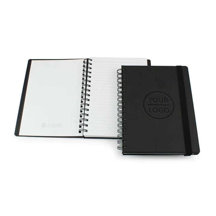 Porto Eco A5 Wiro Notebook with Elastic Strap