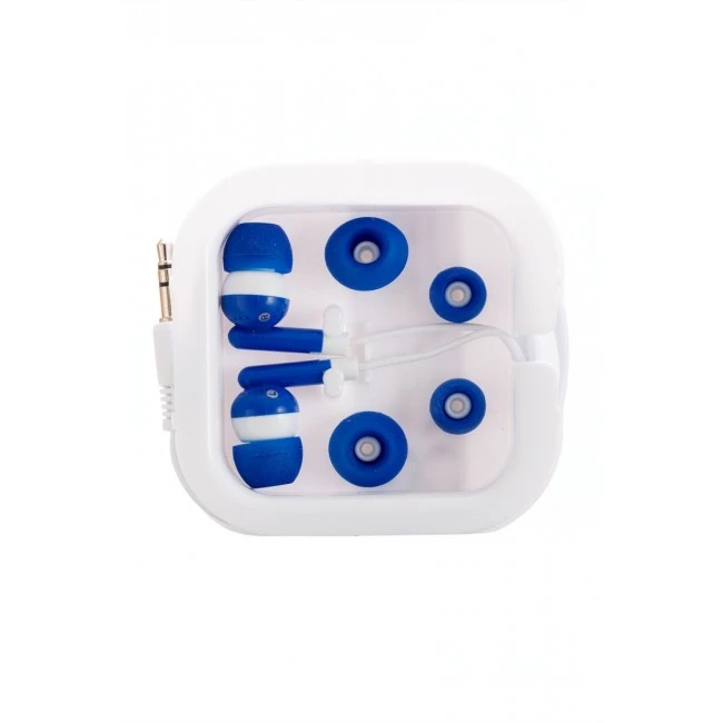 Earphones in Square Case