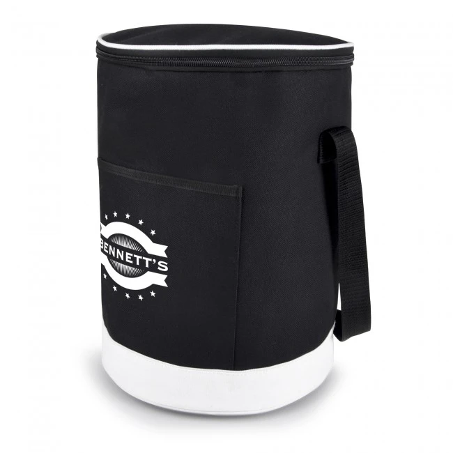Cylinder Polyester Cooler Bag