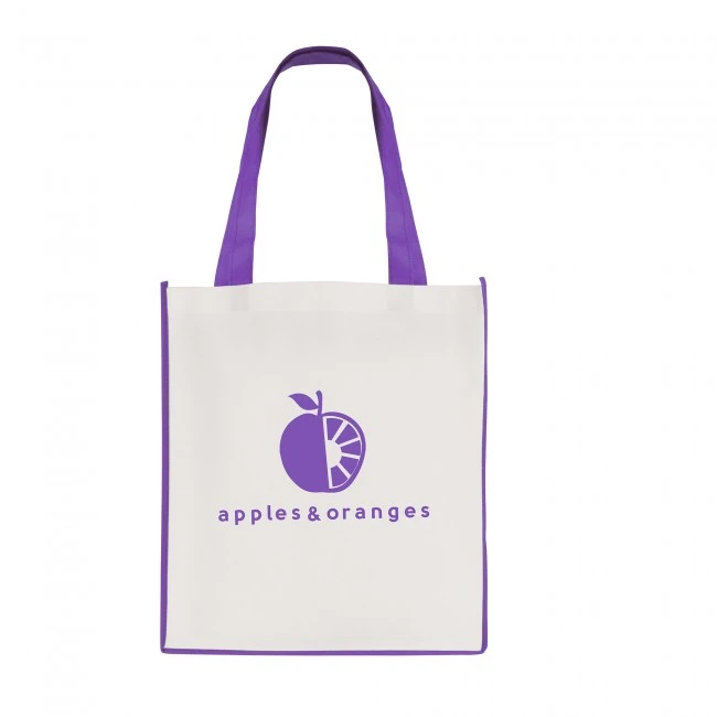 Large Recyclable Non-Woven Contrast Shopper