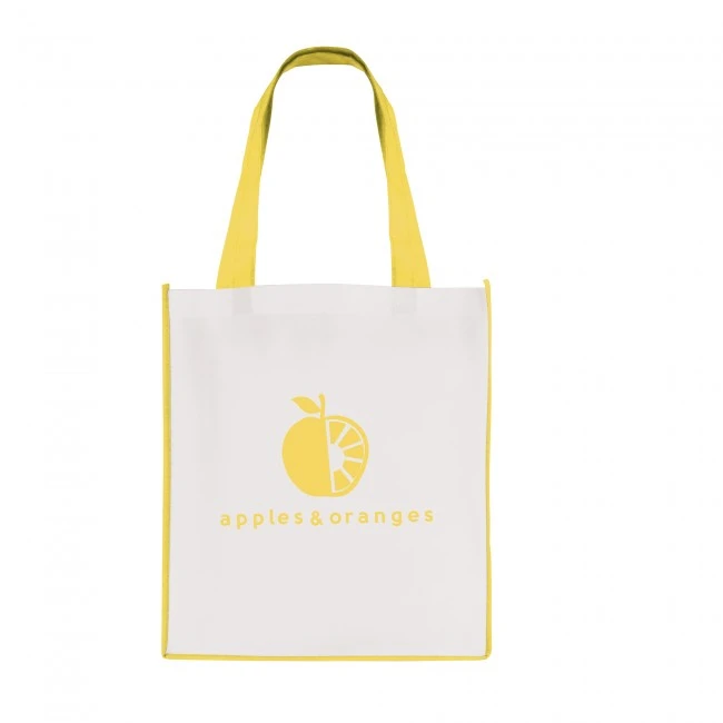 Large Recyclable Non-Woven Contrast Shopper