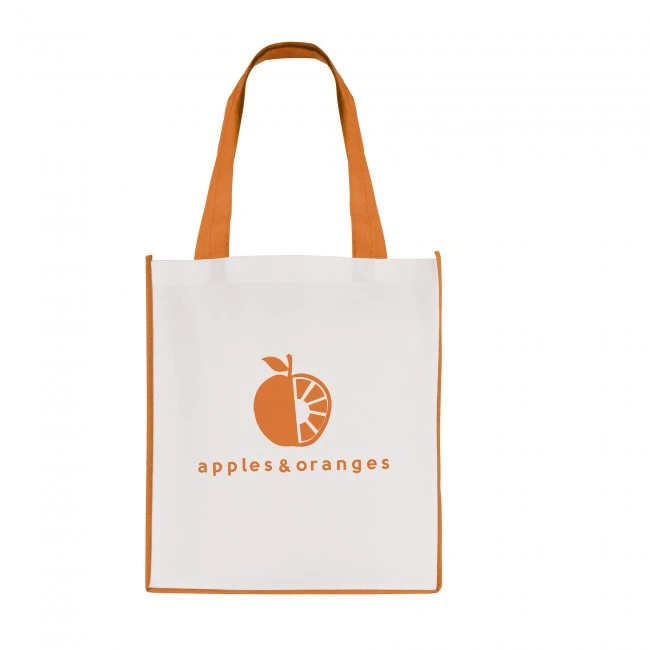 Large Recyclable Non-Woven Contrast Shopper