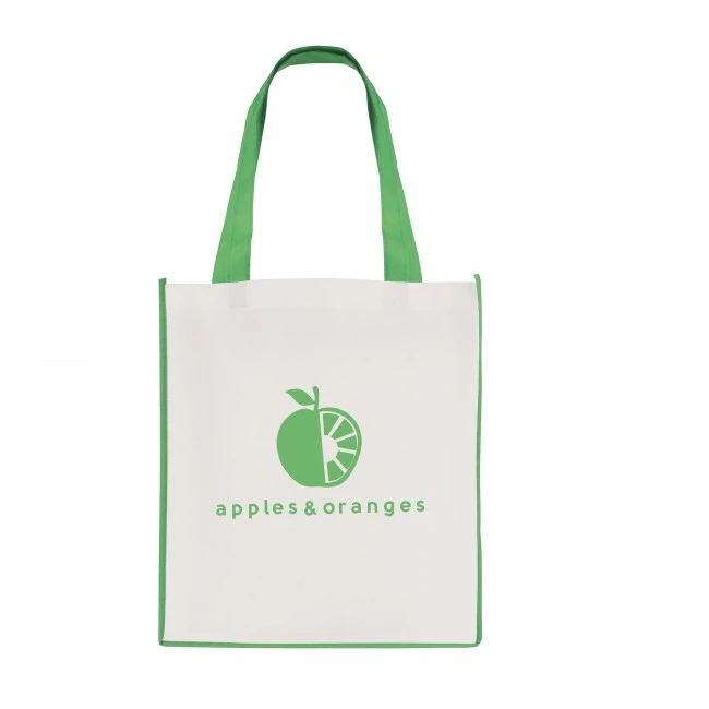 Large Recyclable Non-Woven Contrast Shopper