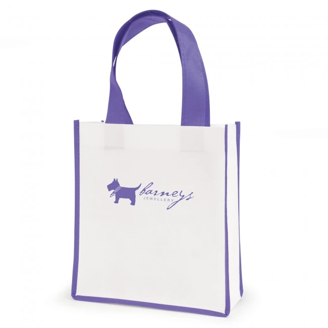 Mini Contrast  Recyclable Non-Woven Shopper
