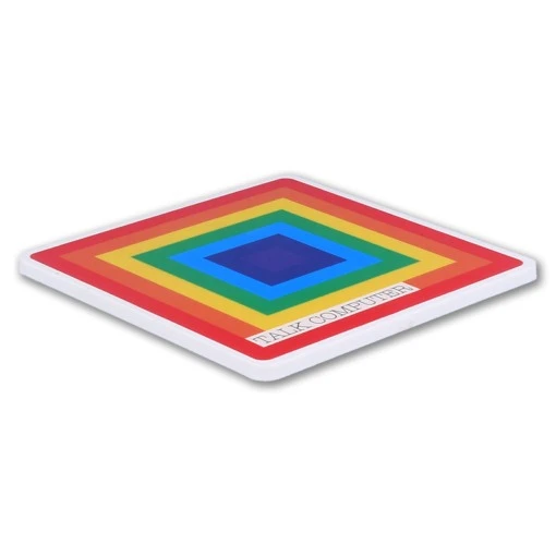 2 side printed Deluxe Coaster Square