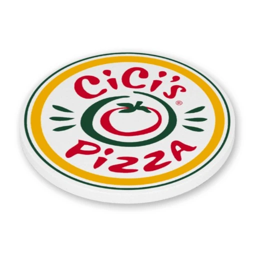 2 side printed Deluxe Coaster Circle