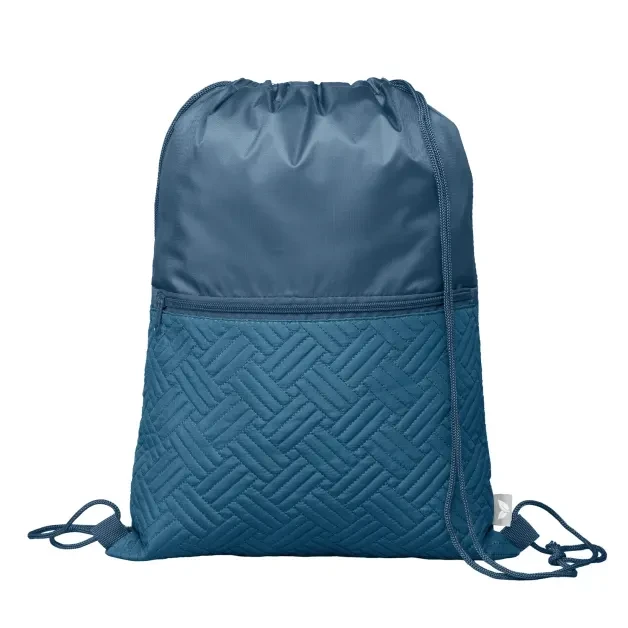 Sora Recycled Quilted Drawstring Bag - 6L