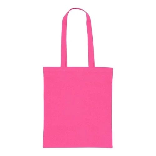 Coloured 5oz Long Handled Cotton Shopper