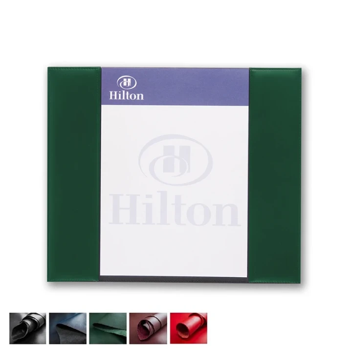 Universal Leather A4 Desk Pad Holder, made in the UK 