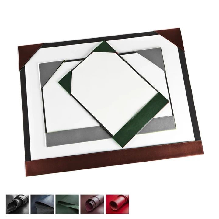 Universal Leather A3 Desk Pad Blotter, made in the UK