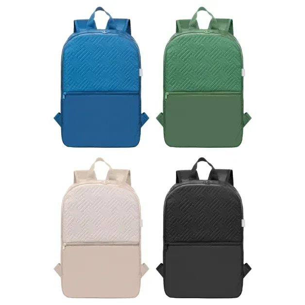 Sora Recycled 210D Polyester Quilted Backpack - 13L