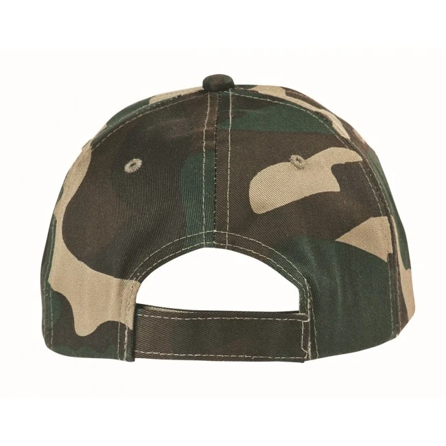 Cotton Twill with Camouflage Print
