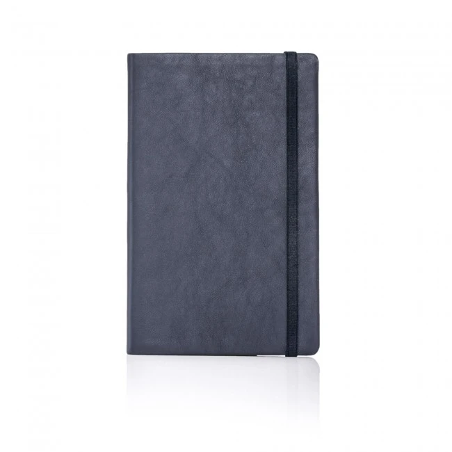 Medium Notebook Ruled Vitello Leather Flexible