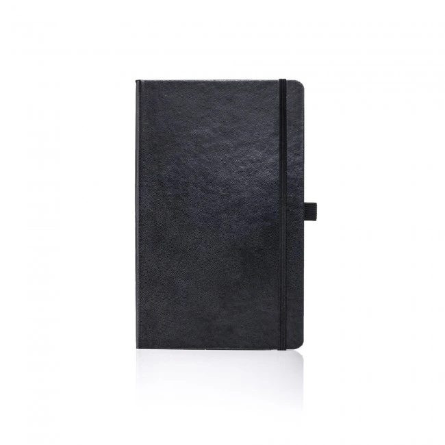 Medium Notebook Ruled Paper Paros Black