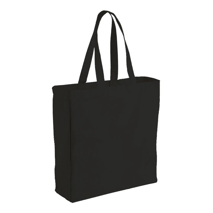Promotional Black or White 8oz Canvass with Full Gussett