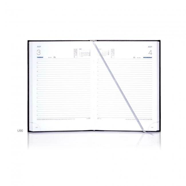 A5 Daily White Book Block Only
