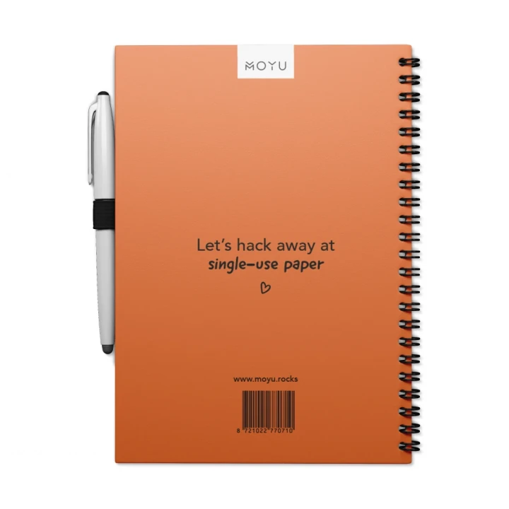 MOYU Erasable Stone Paper Notebook A5 Hardcover - 20 Pages