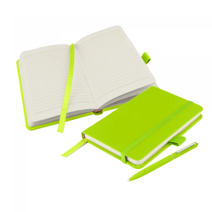 Small Wilson Soft Touch A6 Notebook & Wright Pen Set