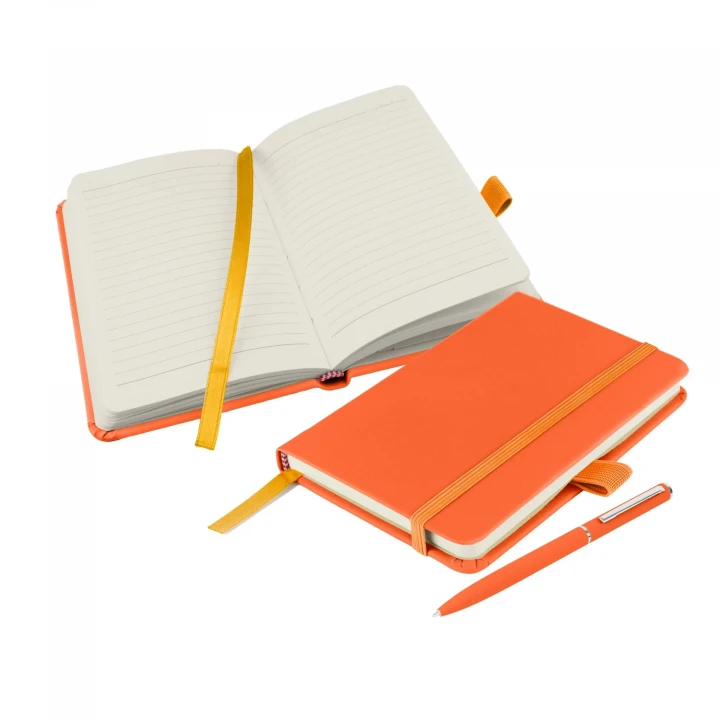 Small Wilson Soft Touch A6 Notebook & Wright Pen Set