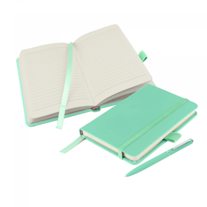 Small Wilson Soft Touch A6 Notebook & Wright Pen Set