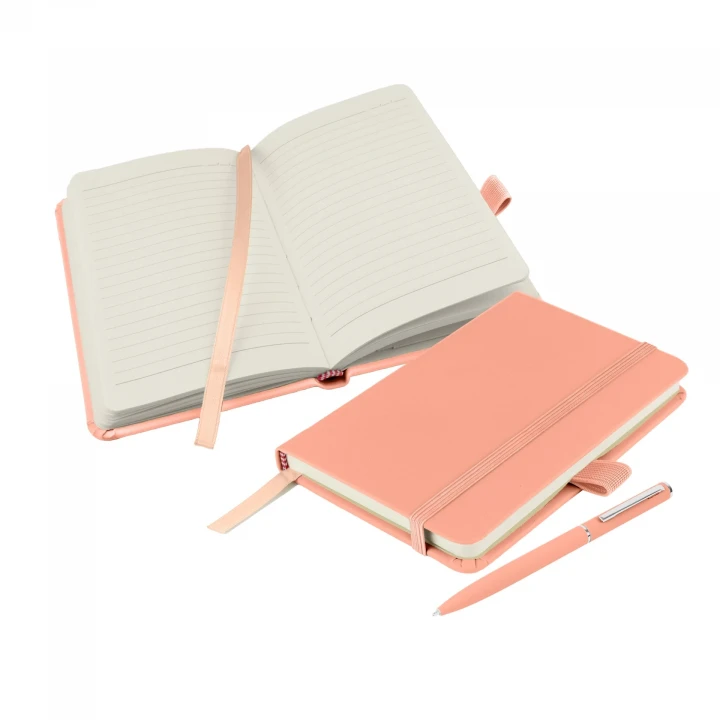 Small Wilson Soft Touch A6 Notebook & Wright Pen Set