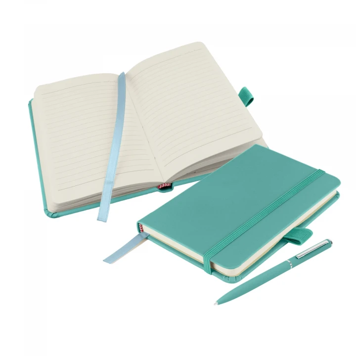 Small Wilson Soft Touch A6 Notebook & Wright Pen Set