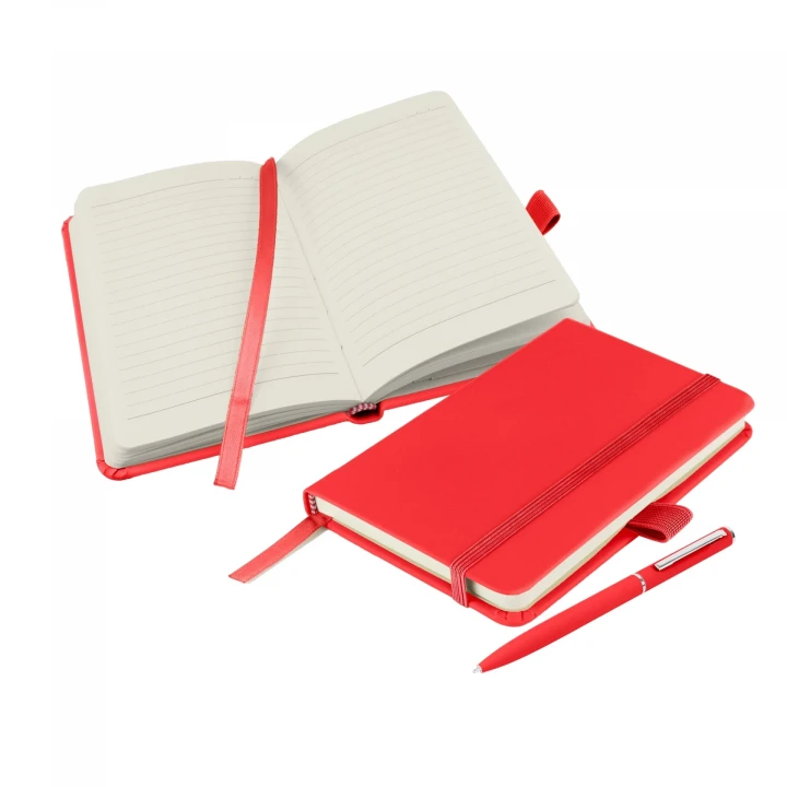 Small Wilson Soft Touch A6 Notebook & Wright Pen Set