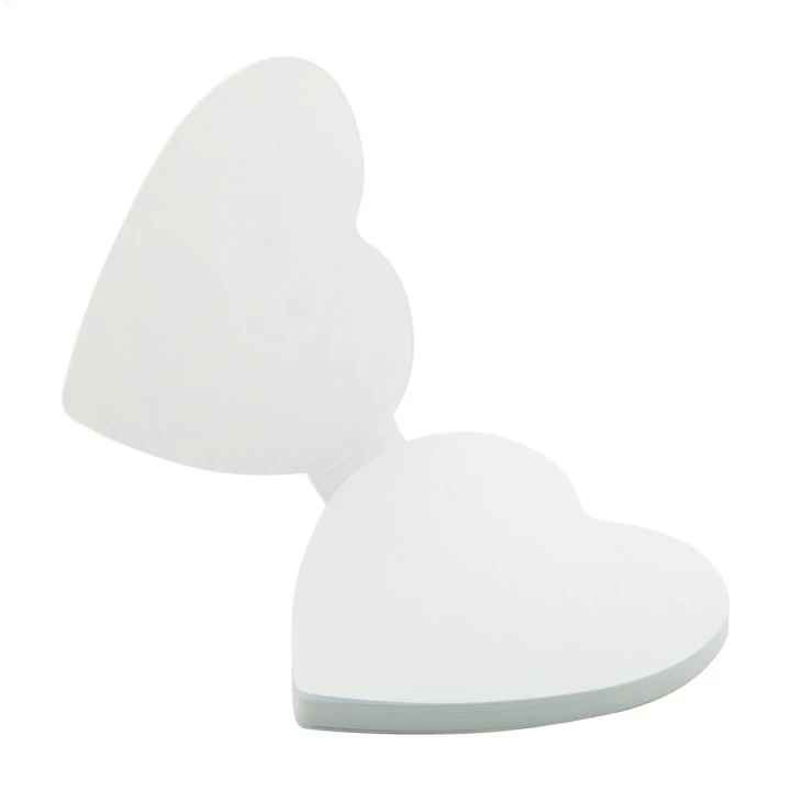 CreaStick Heart Custom Sticky Notepad