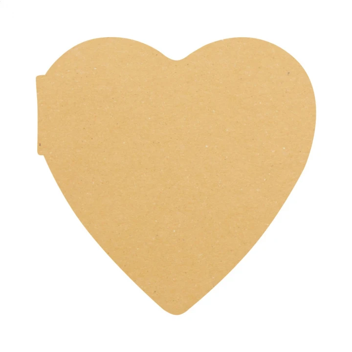 CreaStick Heart Eco Custom Sticky Notepad