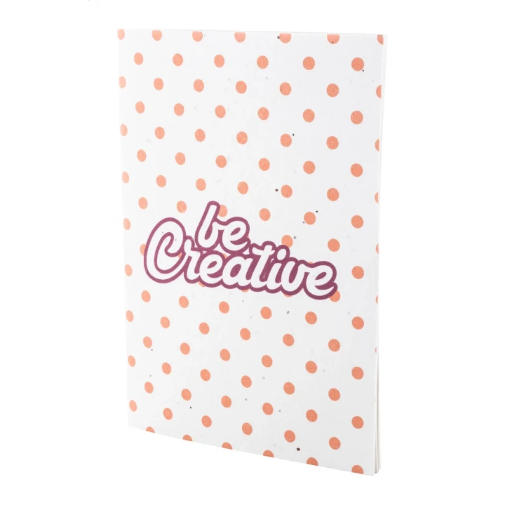 CreaNote A5 Seed Custom Seed Paper Notebook