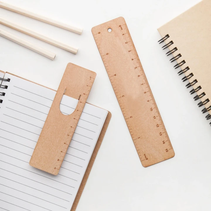 Bomler Wooden Bookmark With 11cm Ruler