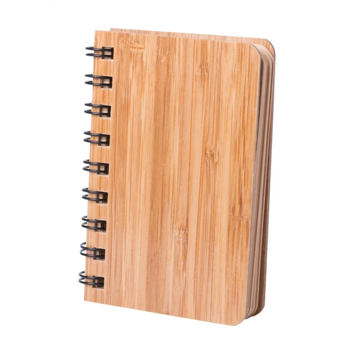 Adashi Spiral Bamboo Notebook