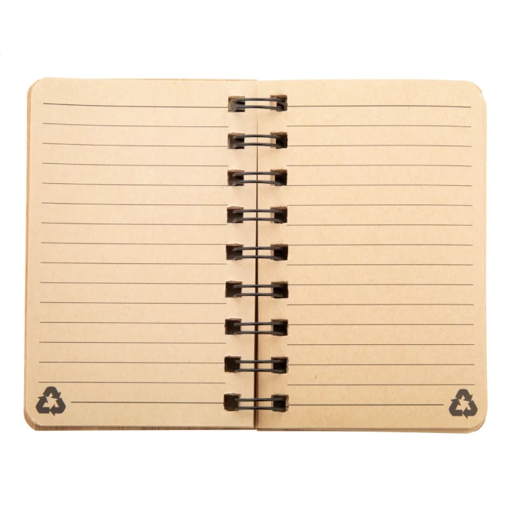 Adashi Spiral Bamboo Notebook