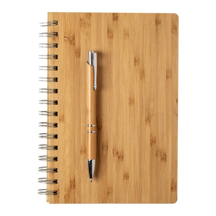 Shiyama Spiral Bamboo A5 Notebook