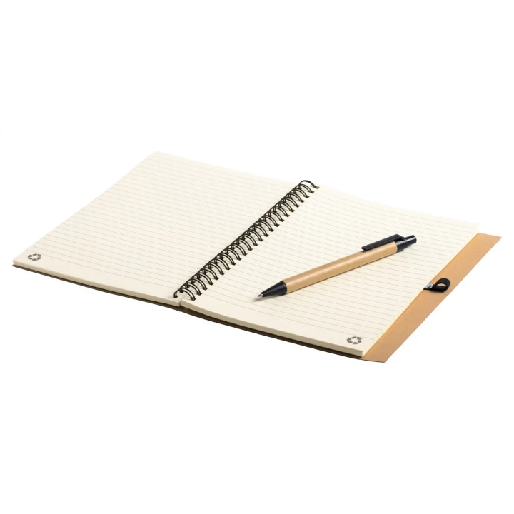 Salix Recycled Cardboard A5 Notebook
