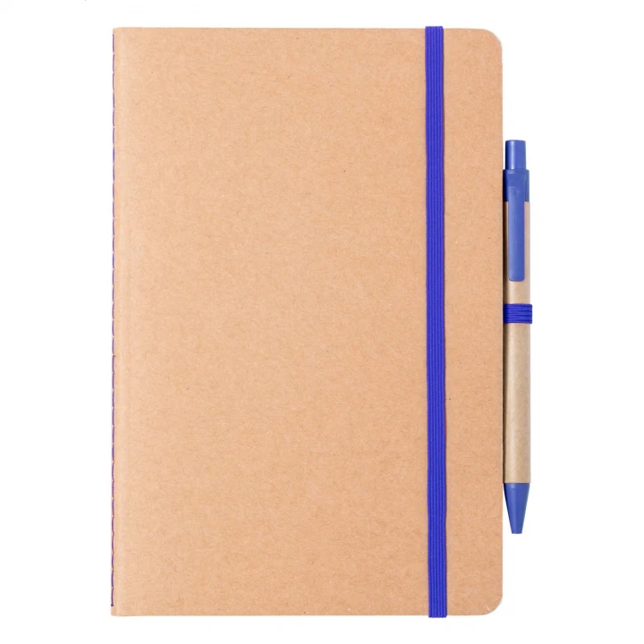 Ginkgo Recycled Cardboard A5 Notebook