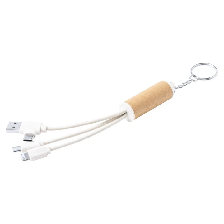 Paplen Keyring USB Charger Cable