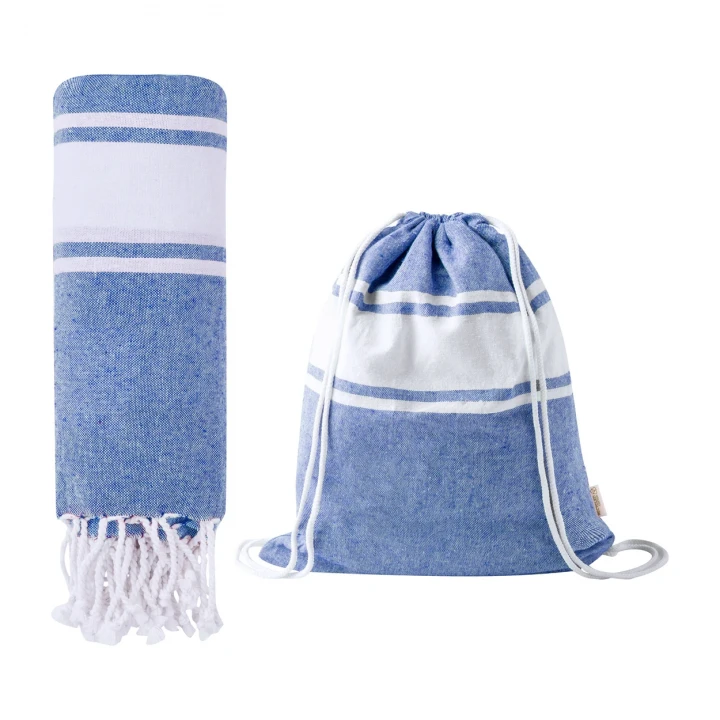 Praia Beach Towel And Drawstring Bag