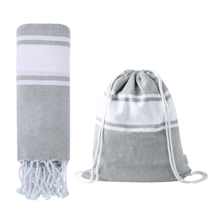 Praia Beach Towel And Drawstring Bag