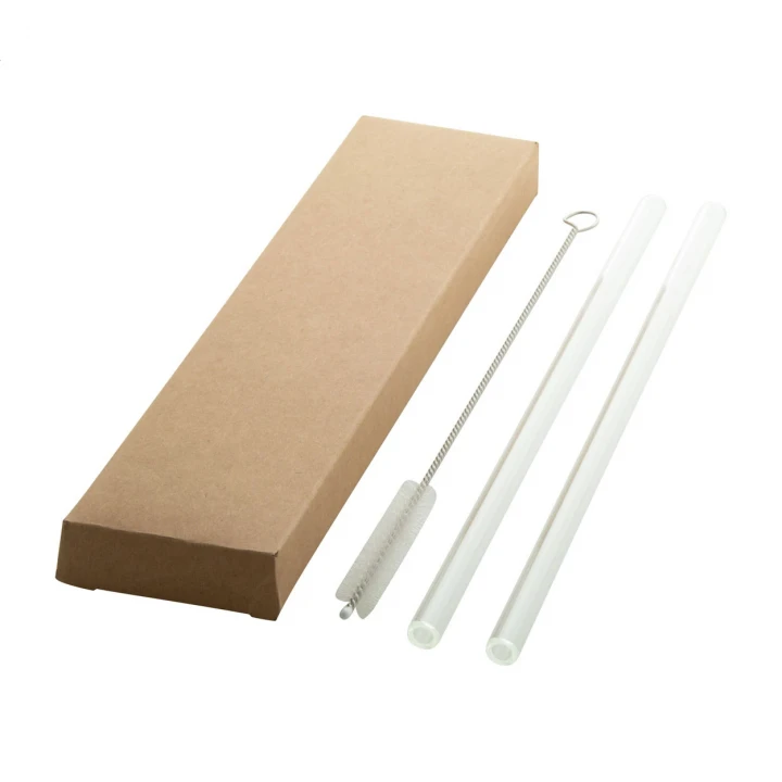 GlasSip Glass Straw Set