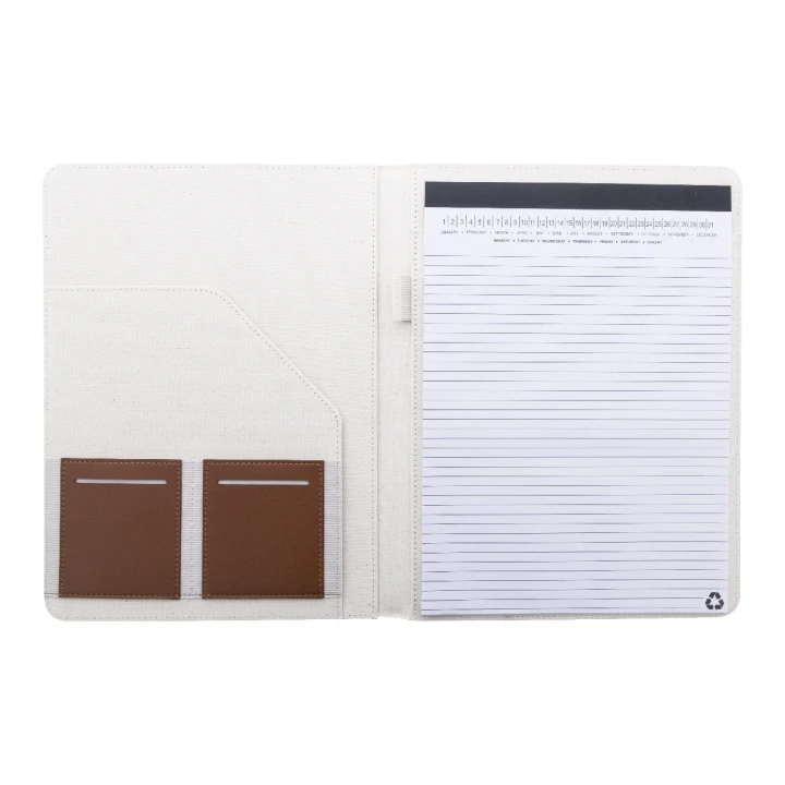 Carbasa A4 Recycled Canvas Document Folder