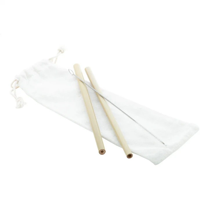 BooSip Bamboo Straw Set