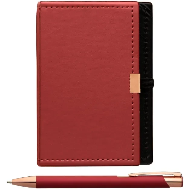 Note Caddy & Crosby Rose Gold Pen Gift set