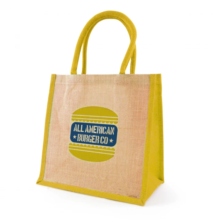 Medium Coloured Trim Halton Shopper