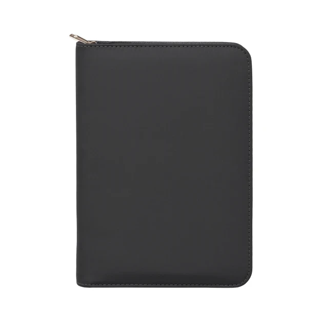 Aurelia Recycled Gold Zip Portfolio - A5